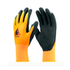 13 Gauge Polyester Liner Latexschaumbeschichtete Handschuhe