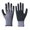 13 Gauge Grau Polyester Liner Latexschaumbeschichtete Handschuhe