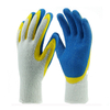 13 Gauge Polyester Liner Latex Falten Doppelt beschichtete Handschuhe